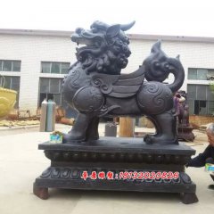 銅麒麟，銅雕麒麟，鑄銅麒麟雕塑