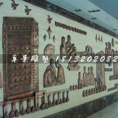 學(xué)校銅浮雕，學(xué)校浮雕墻