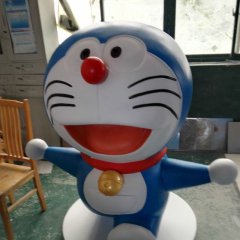 玻璃鋼哆啦A夢雕塑，玻璃鋼機器貓雕塑