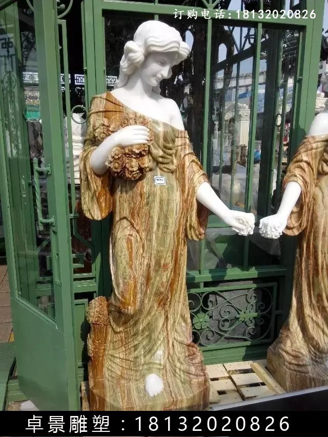 西方人物石雕，西方美女石雕 (3)