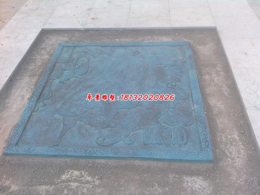 動物銅浮雕，十二生肖銅銅浮雕 (6)