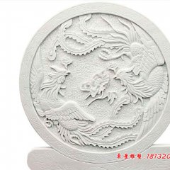 兩個鳳凰石浮雕， 鳳凰石浮雕