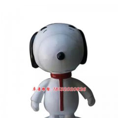 玻璃鋼史努比雕塑，玻璃鋼卡通雕塑