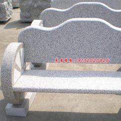 長椅石雕，公園長椅石雕