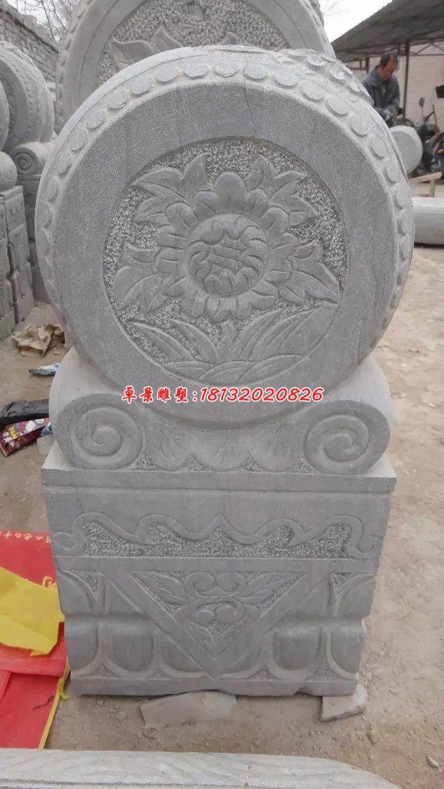 抱鼓石，大理石門墩 (3)