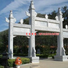 石雕牌坊，大理石牌坊，標(biāo)志牌坊雕塑
