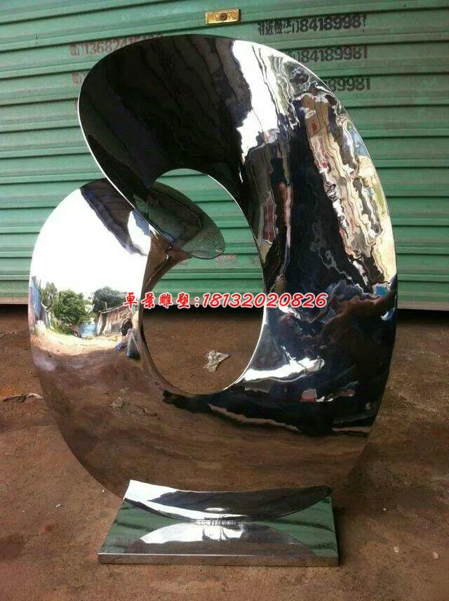 不銹鋼抽象雕塑，不銹鋼廣場雕塑，不銹鋼創意雕塑 (1)