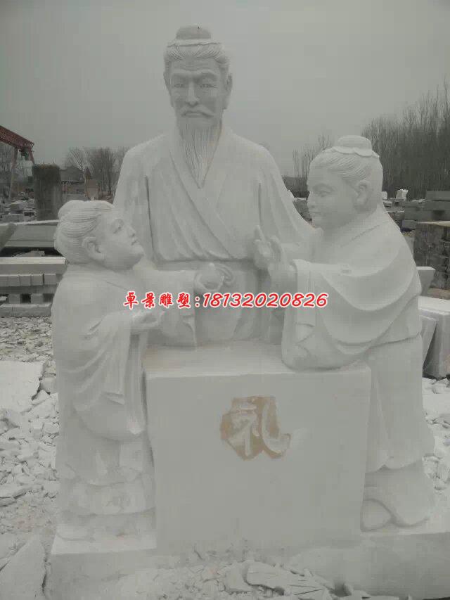 禮樂射御書數石雕，古代六藝石雕 (1)