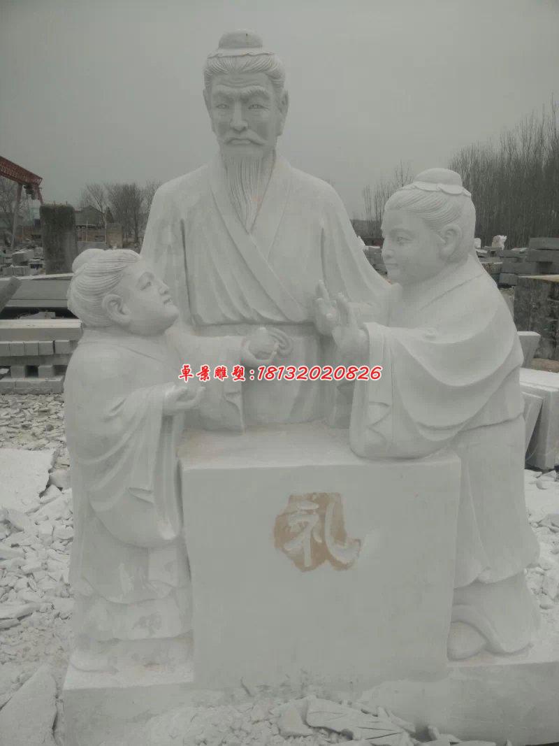 禮樂射御書數石雕，古代六藝石雕 (5)