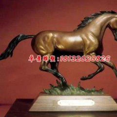 奔馬銅雕，銅馬雕塑