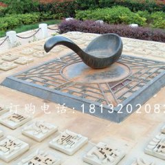 指南針銅雕，廣場(chǎng)指南針雕塑