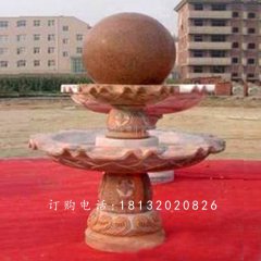 石頭風水球，石雕風水球