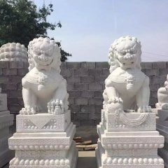 石獅子，石雕動(dòng)物