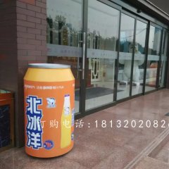 玻璃鋼易拉罐，仿真玻璃鋼雕塑