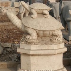 石雕烏龜，招財(cái)烏龜?shù)袼埽缸育斒? width=