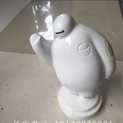 超能陸戰隊大白辦玻璃鋼卡通雕塑