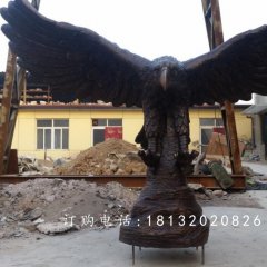 雄鷹展翅銅雕，廣場銅雕鷹
