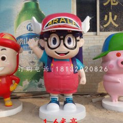 玻璃鋼卡通人物，阿拉蕾雕塑