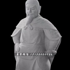 古代將軍石雕，廣場人物石雕