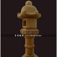 石燈，公園石燈雕塑，仿古燈