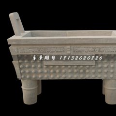 石雕鼎，寺廟大理石香爐