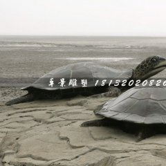 玻璃鋼烏龜雕塑，仿真烏龜雕塑