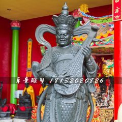 持國天王銅雕，四大護法銅雕