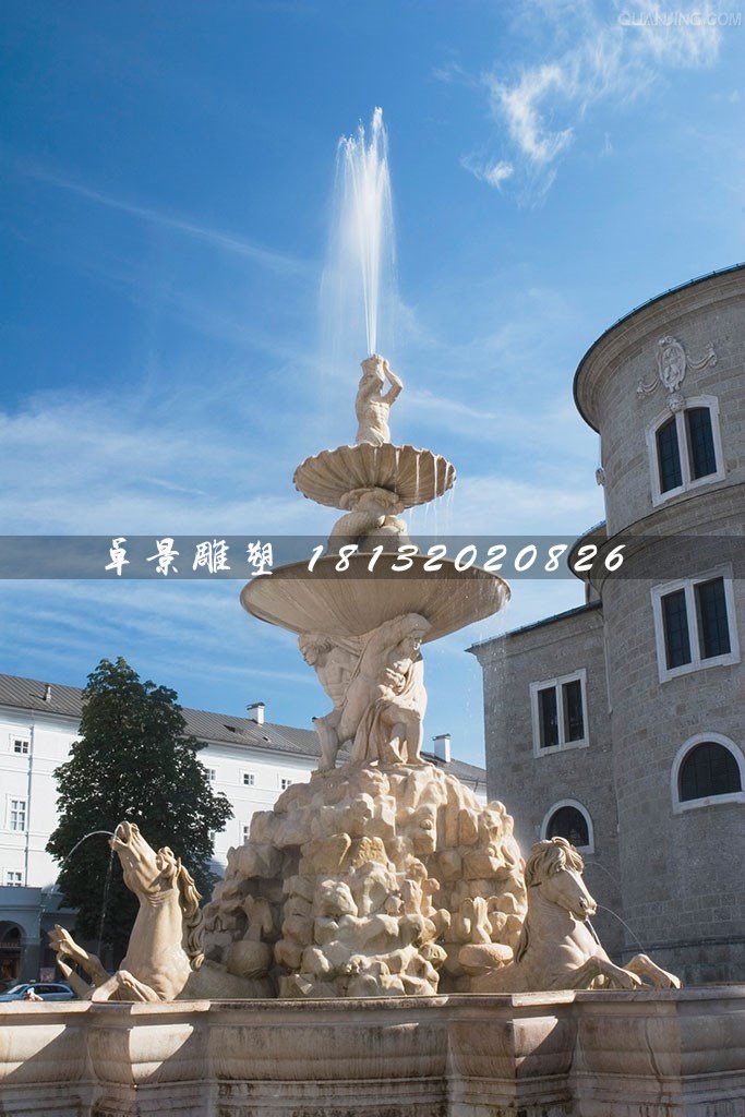 景觀噴泉石雕，廣場歐式噴泉