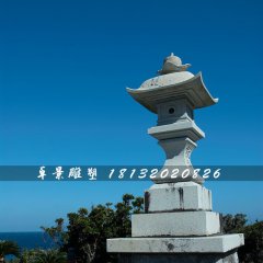 宮燈石雕，園林景觀石雕