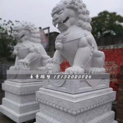 大型獅子石雕，北京獅石雕