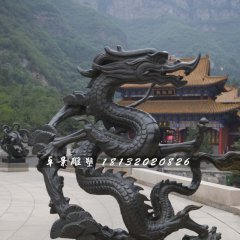 神龍銅雕，神獸銅雕