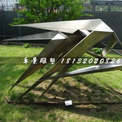 不銹鋼風(fēng)竹雕塑，公園景觀雕塑