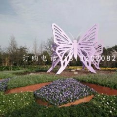 旅游區蝴蝶雕塑景觀不銹鋼雕塑