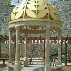 歐式涼亭，小區石涼亭