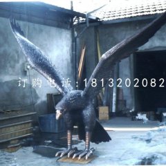 鑄銅老鷹雕塑企業動物銅雕