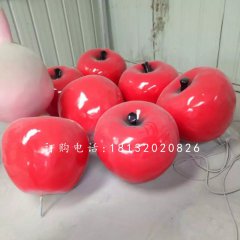 蘋果雕塑，玻璃鋼仿真水果