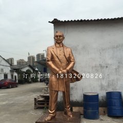 孫文銅雕，廣場偉人銅雕