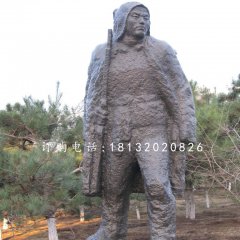 民兵銅雕，公園紀念銅雕