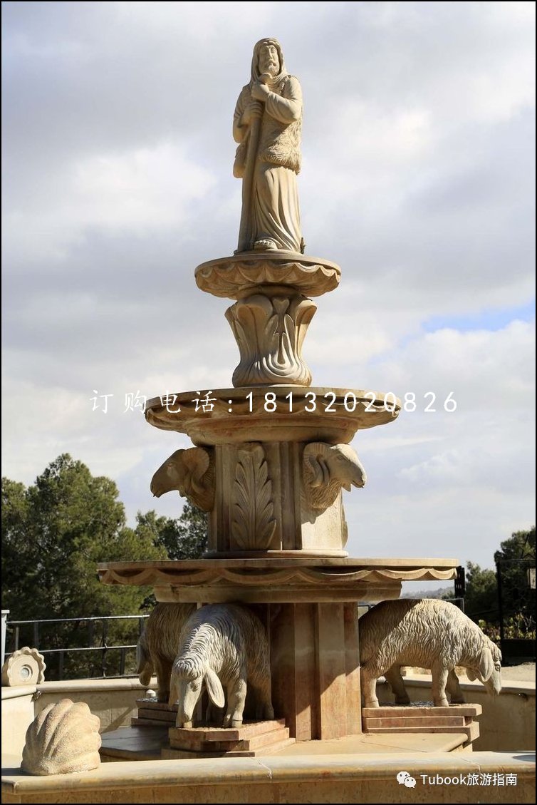 歐式噴泉，廣場景觀石雕