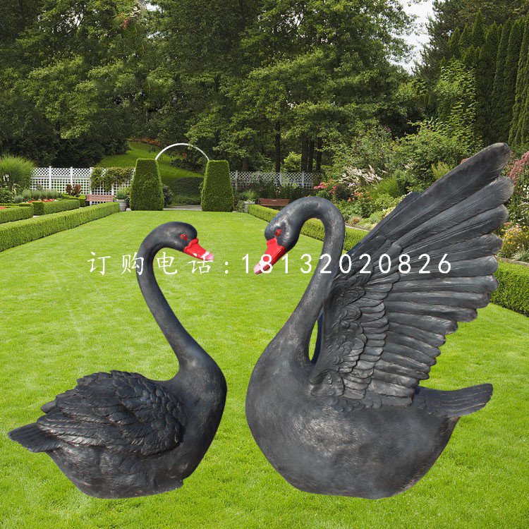 黑天鵝雕塑玻璃鋼動物雕塑 (2).jpg 黑天鵝雕塑玻璃鋼動物雕塑 (2).jpg