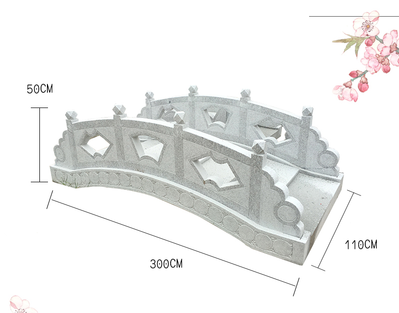 大理石欄板，公園景觀石雕