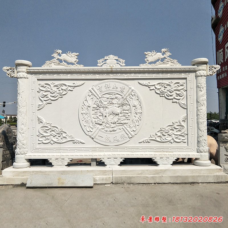 吉祥如意石浮雕影壁園林景觀石雕 (3)[1]