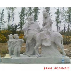 景區鐘馗嫁妹石雕