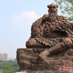 景區神農氏銅雕