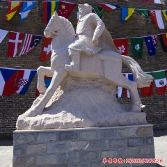 景區騎馬戚繼光石雕
