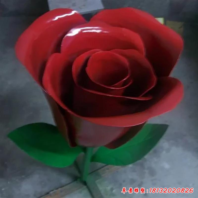 公園不銹鋼花朵雕塑