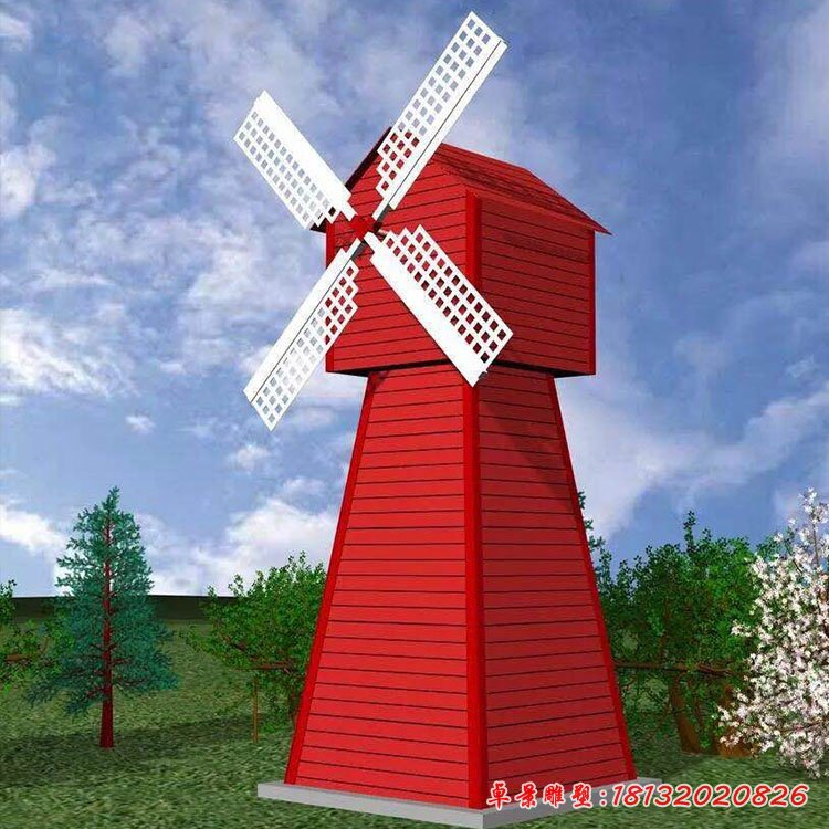 玻璃鋼風車雕塑 (22)