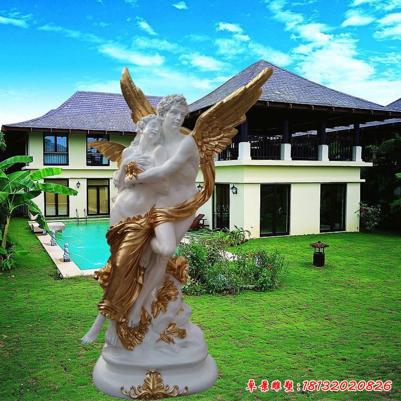 玻璃鋼愛(ài)神雕塑 (10)