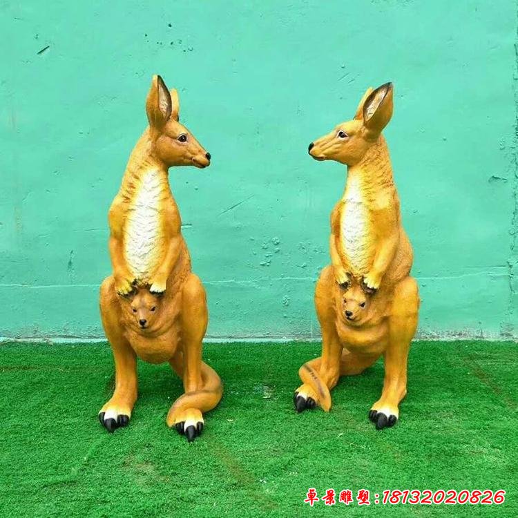 玻璃鋼袋鼠雕塑 (18)