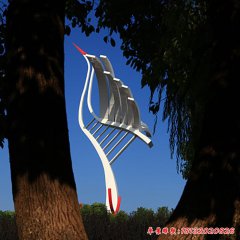 仙鶴雕塑不銹鋼